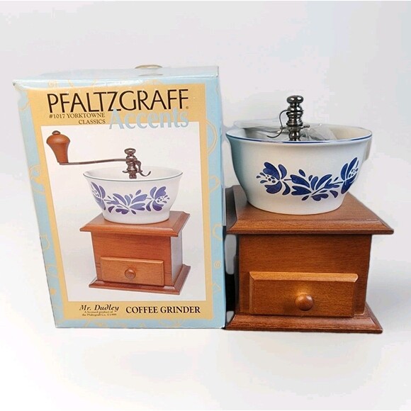 Vintage Pfaltzgraff Yorktowne Coffee Grinder - 1999 - New in Box